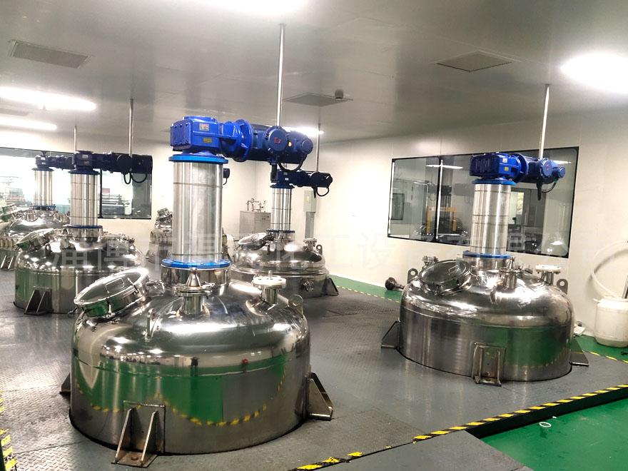 外包不锈钢搪玻璃反应釜