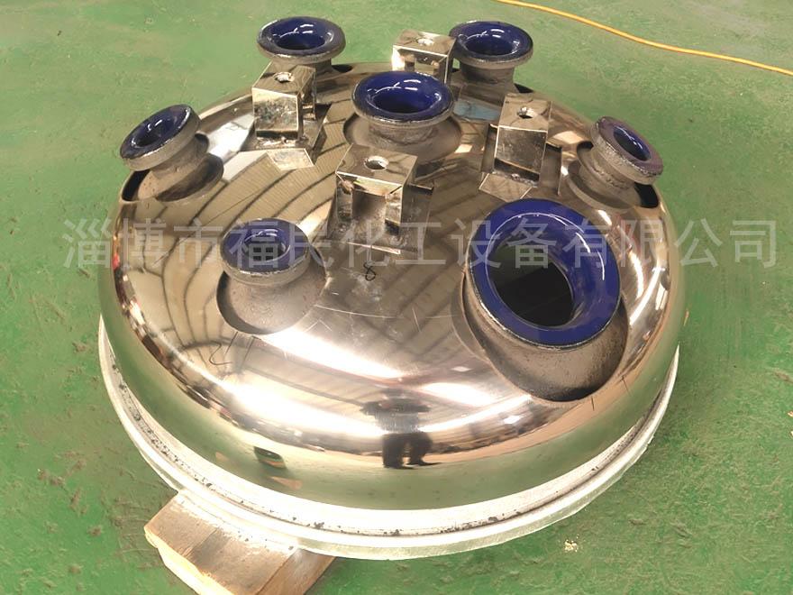 外包不锈钢搪玻璃反应釜